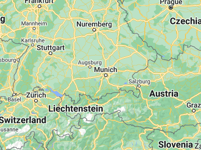 Map showing location of Germering (48.13392, 11.3765)