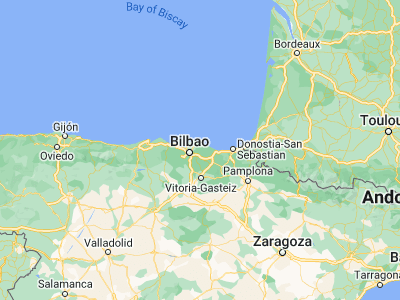 Map showing location of Gernika-Lumo (43.31667, -2.68333)