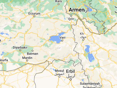 Map showing location of Gevaş (38.29681, 43.10825)