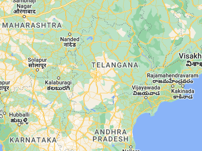 Map showing location of Ghatkesar (17.44944, 78.68528)