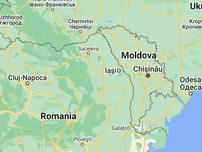 Map showing location of Gherăeşti (47.01667, 26.81667)