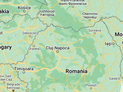 Map showing location of Gherla (47.03333, 23.91667)