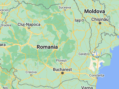 Map showing location of Ghidfalău (45.9, 25.85)