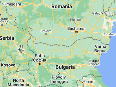 Map showing location of Giuvărăşti (43.8, 24.7)