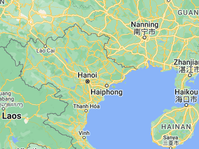 Map showing location of Đồi Ngô (21.30626, 106.38673)