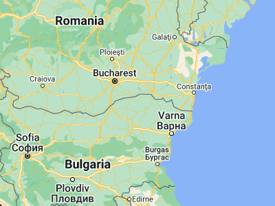 Map showing location of Glavinitsa (43.91667, 26.83333)