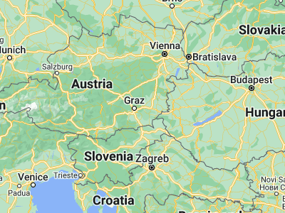 Map showing location of Gleisdorf (47.10559, 15.71011)