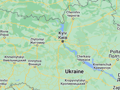 Map showing location of Glevakha (50.27423, 30.32706)