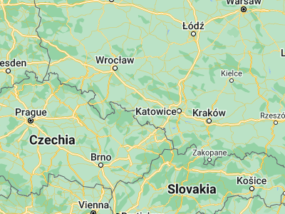 Map showing location of Głogówek (50.35355, 17.86405)