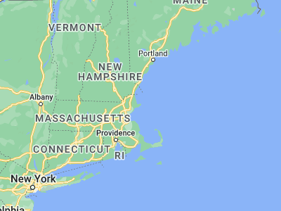 Map showing location of Gloucester (42.61593, -70.66199)