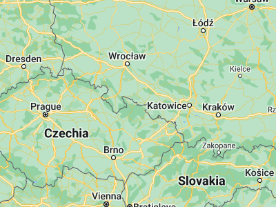 Map showing location of Głuchołazy (50.31505, 17.38355)