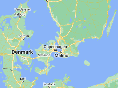 Map showing location of Glumslöv (55.95, 12.81667)