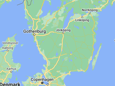 Map showing location of Gnosjö (57.3585, 13.73686)