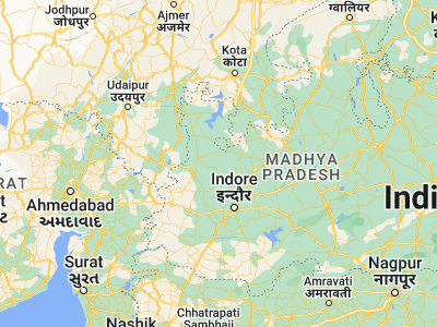 Map showing location of Gogāpur (23.55746, 75.51665)
