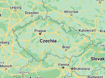 Map showing location of Golčův Jeníkov (49.81626, 15.47686)