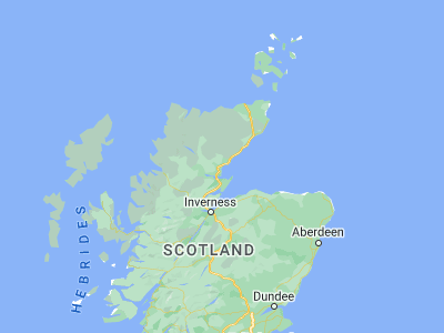 Map showing location of Golspie (57.97266, -3.97798)