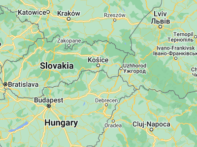 Map showing location of Gönc (48.46667, 21.28333)
