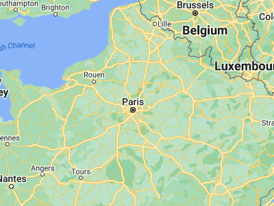 Map showing location of Gonesse (48.98693, 2.44892)