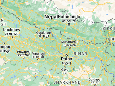 Map showing location of Gopālganj (26.46734, 84.44041)