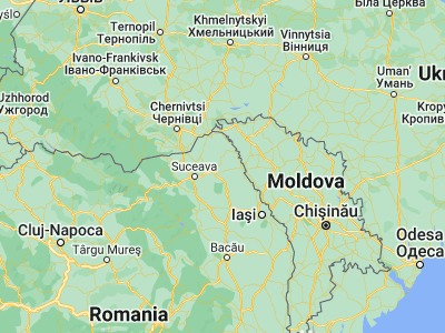 Map showing location of Gorbăneşti (47.78333, 26.85)