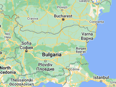 Map showing location of Gorna Oryakhovitsa (43.12778, 25.70167)
