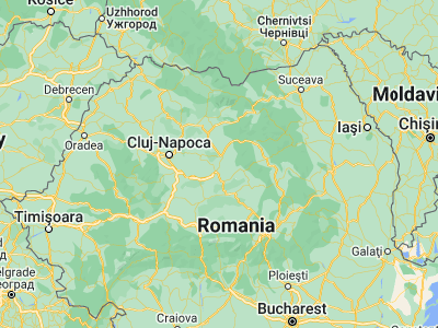 Map showing location of Gorneşti (46.67129, 24.64757)