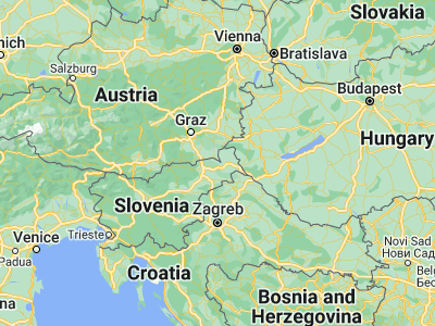 Map showing location of Gornja Radgona (46.67333, 15.99222)