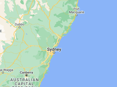 Map showing location of Gorokan (-33.25742, 151.51134)