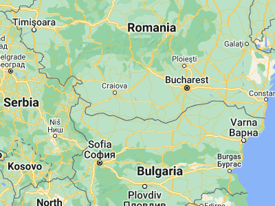 Map showing location of Gostavăţu (44.08333, 24.53333)