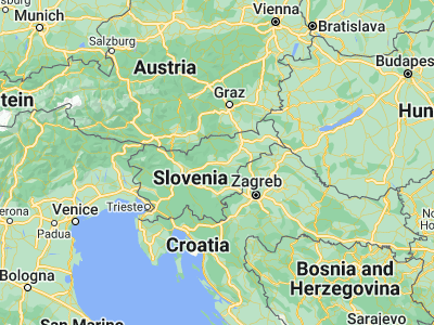 Map showing location of Gotovlje (46.26028, 15.16944)