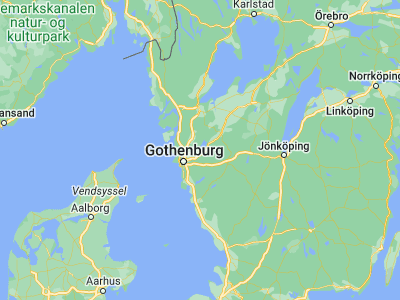 Map showing location of Gråbo (57.83625, 12.29954)