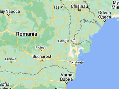 Map showing location of Grădiştea (45.26667, 27.38333)