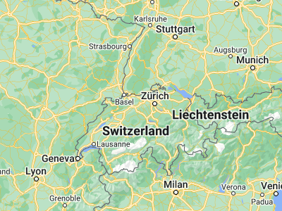 Map showing location of Gränichen (47.3593, 8.10243)