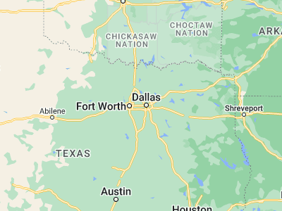 Map showing location of Grand Prairie (32.74596, -96.99778)