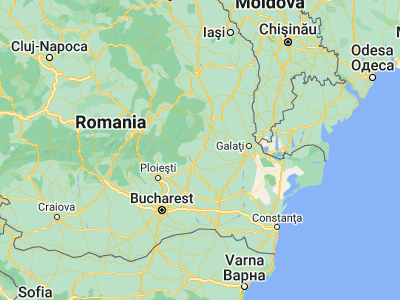 Map showing location of Greabănu (45.38333, 26.96667)