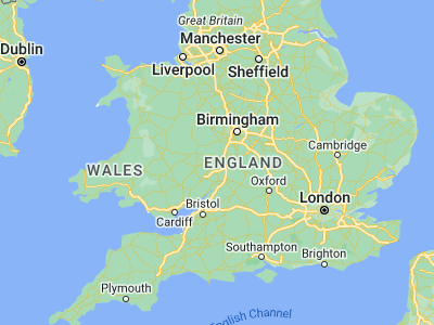 Map showing location of Great Malvern (52.11161, -2.32515)