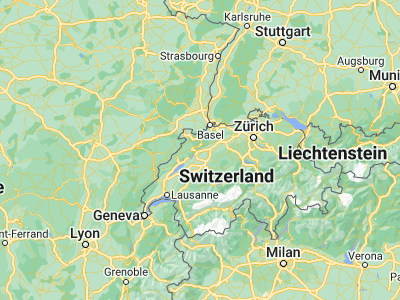 Map showing location of Grenchen (47.1921, 7.39586)