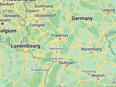 Map showing location of Griesheim (49.86085, 8.5725)