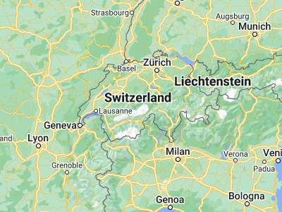 Map showing location of Grindelwald (46.62396, 8.03601)