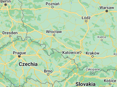 Map showing location of Grodków (50.69836, 17.38449)