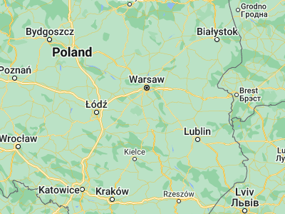 Map showing location of Grójec (51.86252, 20.86757)