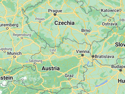 Map showing location of Groß-Gerungs (48.57422, 14.95789)