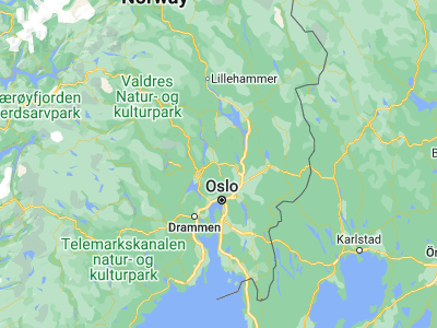 Map showing location of Grua (60.26667, 10.66667)