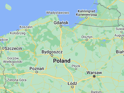 Map showing location of Grudziądz (53.48411, 18.75366)