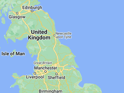Map showing location of Guisborough (54.53478, -1.05606)