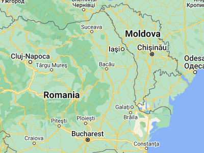 Map showing location of Gura Văii (46.33333, 26.73333)