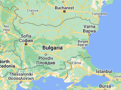 Map showing location of Gurkovo (42.66667, 25.8)