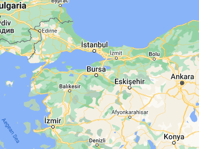 Map showing location of Gürsu (40.21876, 29.19487)