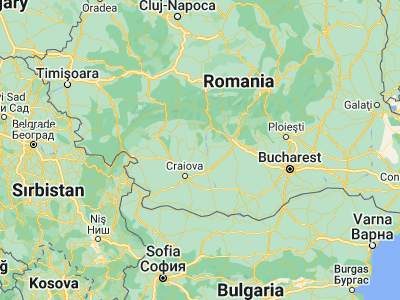 Map showing location of Guşoeni (44.73333, 24.11667)