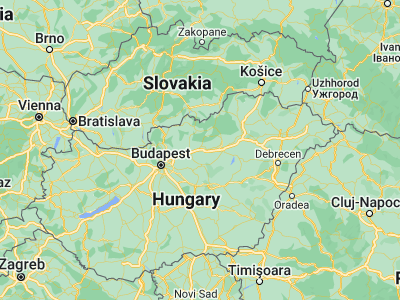 Map showing location of Gyöngyöshalász (47.74161, 19.92876)